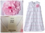 Recalled HALO® SleepSack® Wearable Blankets with Pink Satin Flowers