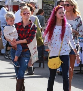 Reese Witherspoon with Ava Phillippe and son Tennessee Toth