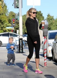 Reese Witherspoon out with her son Tennessee in LA