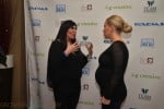 Renee Graziano and a Pregnant Kendra Wilkinson chat at the Celebrity GAEMS Pro XP Event in NYC