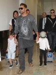 Ricky Martin and family land in Sydney