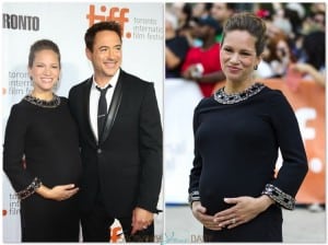 Robert and Susan Downey at the premiere of The Judge TIFF