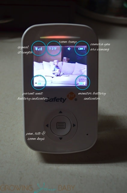 Safety 1st Genesis Handheld Digital Color Video Monitor - cam 1