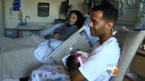 Sandra and Bolivar Vilchez with their daughter Savannah