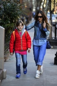 Sarah Jessica Parker does the school run with son James Wilke