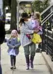 Sarah Jessica Parker out in NYC with daughter Tabitha & Marion Broderick