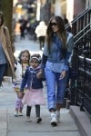 Sarah Jessica parker does the school run with daughter Tabitha and Loretta