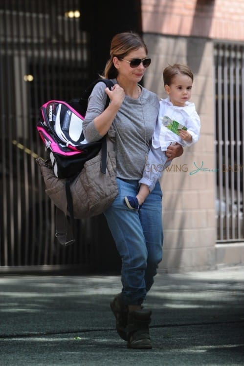 Sarah Michelle Gellar out with son Rocky in LA