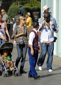 Seal and Heidi Klum take their children to Disneyland
