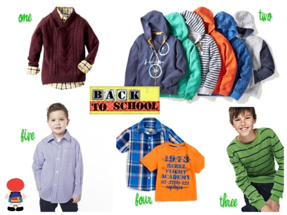 Sears back to school - boys - Growing Your Baby