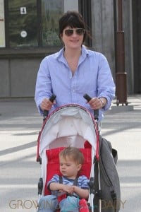 Selma Blair and her son Arthur enjoy a fun day out at the L