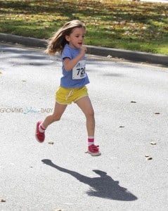 Seraphina Affleck participates in the 2nd annual "Home Run For Kids" race