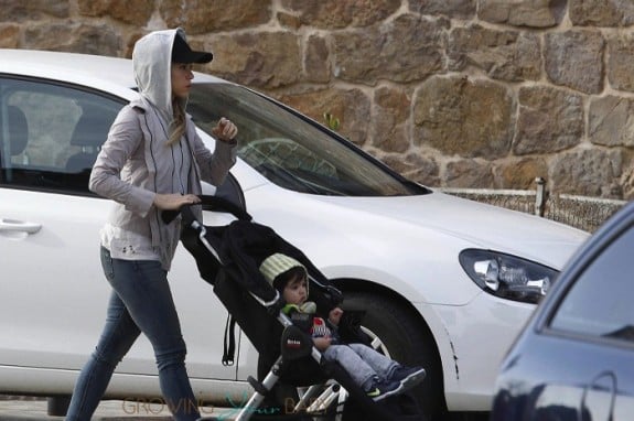 Shakira and son Milan attend church service in Barcelona