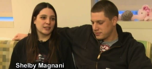 Shelly Magnani and her fiance James Croskey