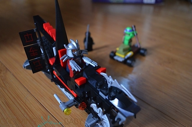 Shredder's Dragon Bike Teenage Mutant Ninja Turtle Lego Set