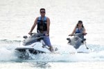Simon Cowell and Lauren Silverman on Vacation in Barbados