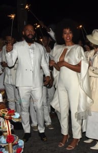 Solange Knowles and Alan Ferguson party after their Wedding