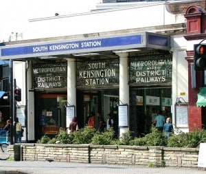 South Kensington  station London
