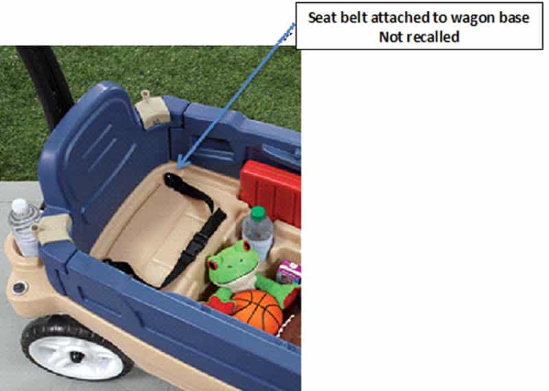 Step2 Ride On Wagon Seatbelt Attached