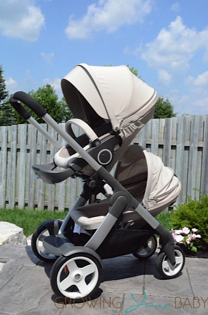 Stokke Crusi with second seat installed