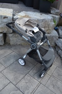 Stokke Scoot - partial fold
