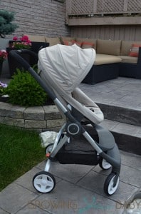 Stokke Scoot - rear facing active position