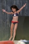 Suri Cruise dances by the pool in Miami