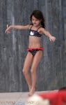 Suri Cruise dances poolside in Miami