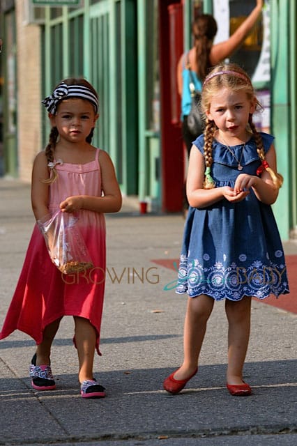 Tabitha Broderick and Marion Broderick out in NYC