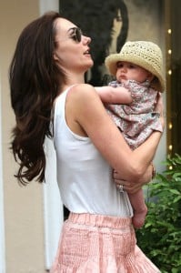 Tamara Ecclestone steps out with daughter Sophia in St