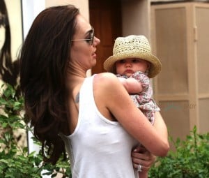 Tamara Ecclestone steps out with daughter Sophia in St