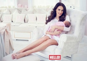 Tamara Ecclestone with newborn daughter Sophia - hello magazine