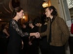 The Duchess of Cambridge meets Harry Styles At Royal Variety Performance