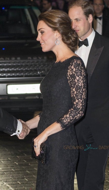 The Duke and Duchess of Cambridge attend the Royal Variety Performance at the London Palladium