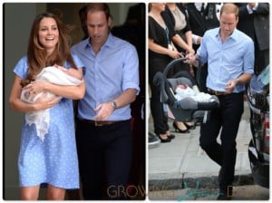 The Duke and Duchess of Cambridge debut their little Prince