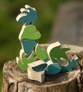 Tinocchio wooden stacking puzzle