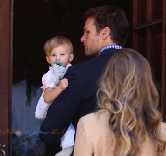 Tom Brady & Gisele Bundchen Baptize their baby Vivian in Santa Monica