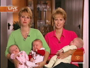 Twin Sisters Give Birth to Triplets