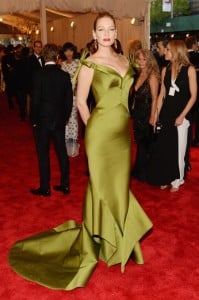 Uma Thurman at the 2013 Met Gala at Metropolitan Museum of Art