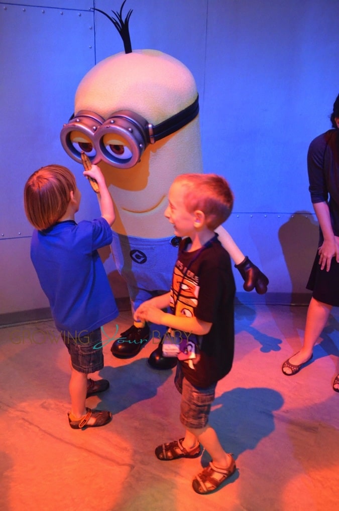Universal Studios Despicable Me Ride - Growing Your Baby