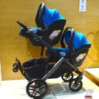 uppababy vista double with car seat