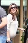 Very pregnant Vanessa Lachey out for lunch in LA
