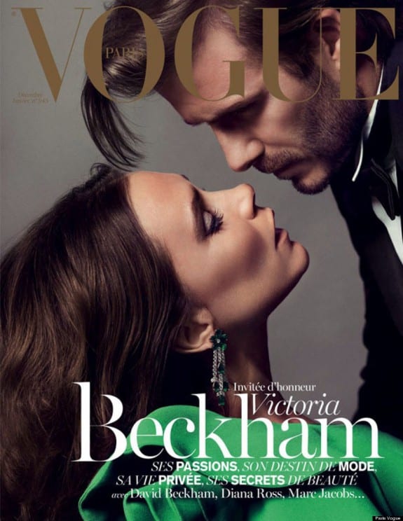 Vogue France Victoria & David Beckham