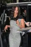 Zoe Saldana shows off her growing Baby belly in NYC