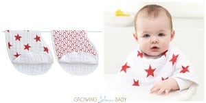 aden + anais (RED) Special Edition burb bibs