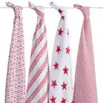 aden + anais (RED) Special Edition classic swaddles