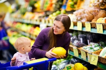 baby shopping cart