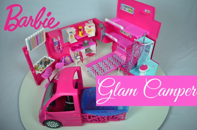 glam camper barbie