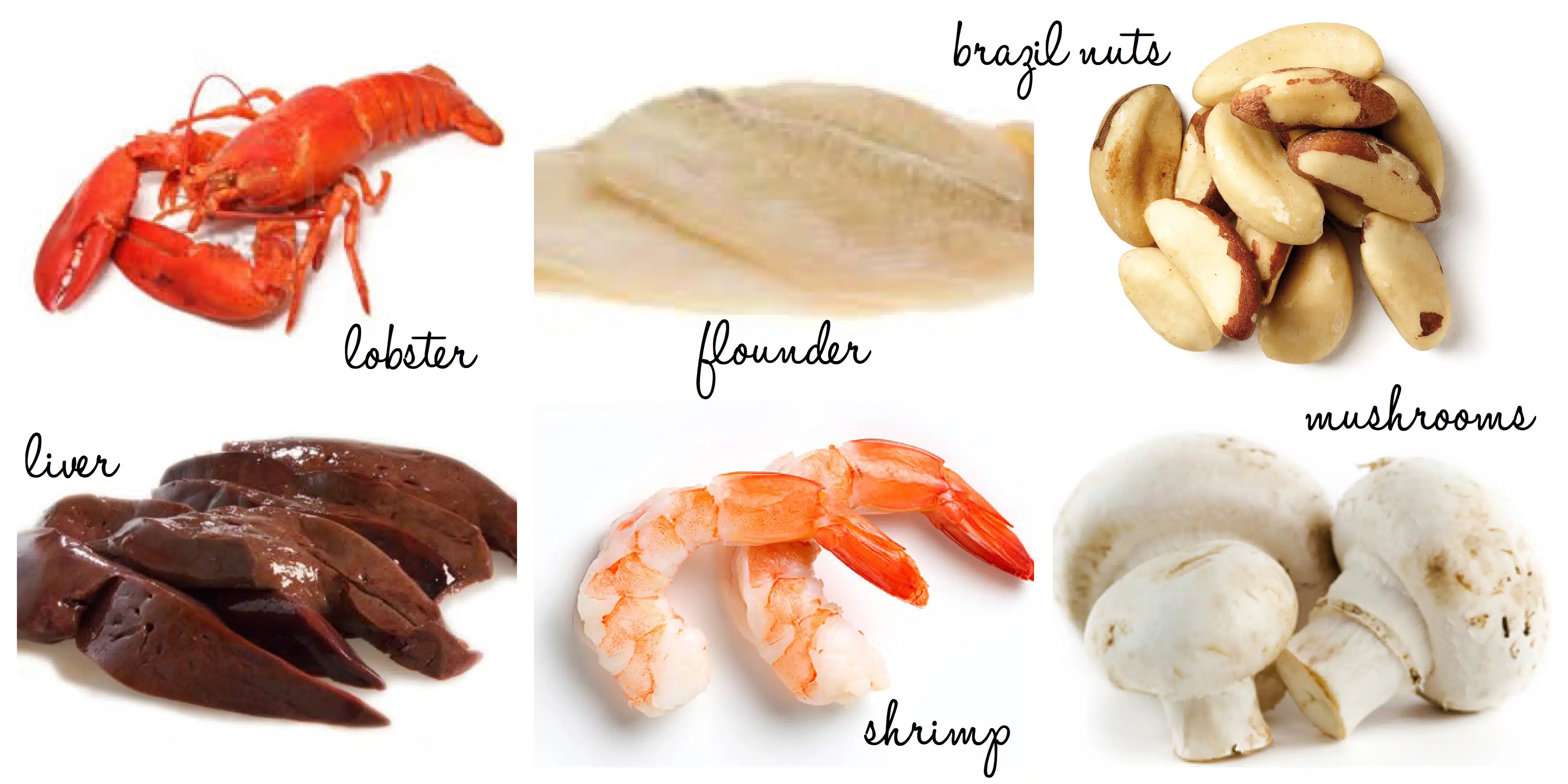 foods high in selenium