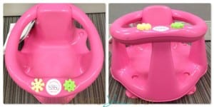 image of recalled 'idea baby' infant bath seat